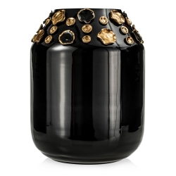 Ekskluzywny ręcznie robiony wazon na kwiaty VanderGroff 35cm VG35B/DBG