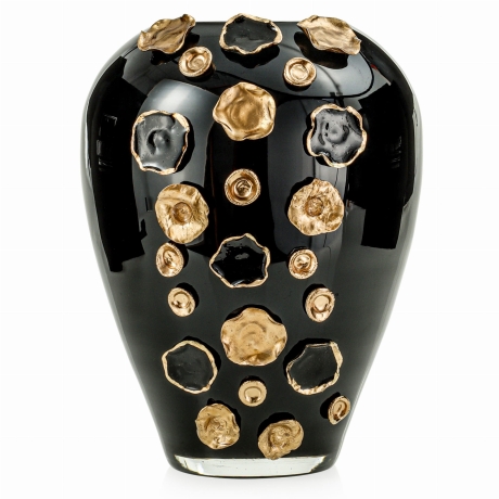 Przejdź do produktu Ekskluzywny ręcznie robiony wazon na kwiaty VanderGroff 27cm VG27B/DBG