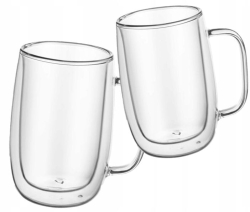 Szklanki kubki termiczne do kawy i herbaty AMBITION MIA 300ml 2szt