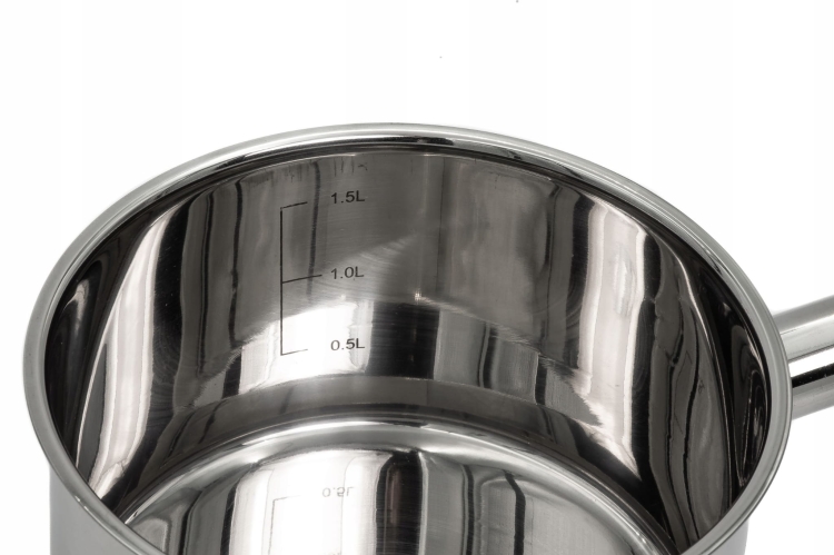 Rondel ze stali nierdzewnej z pokrywką Berretti Gemini 16cm BR-2820