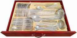 Ekskluzywny komplet Sztućców w walizce72el dla 12os BACHMAYER BM-7480