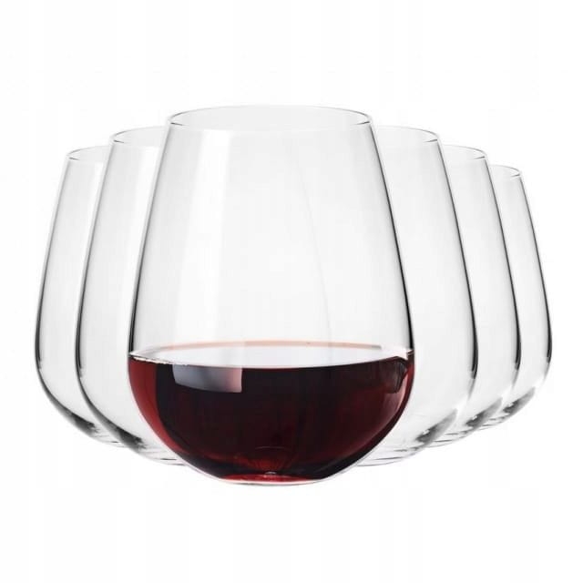 Szklanki do wina wody soku napojów KROSNO DIVINE 600ml 6 szt
