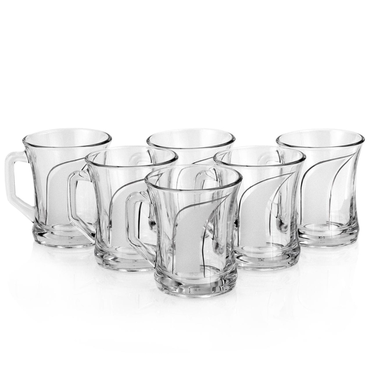 Komplet kubków do kawy, herbaty 200 ml PŁETWA