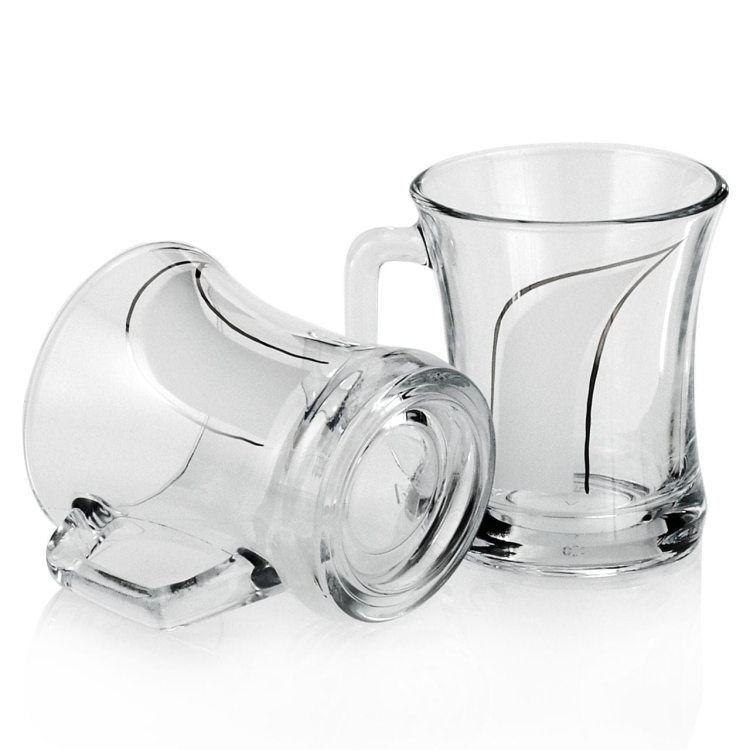 Komplet kubków do kawy, herbaty 200 ml PŁETWA