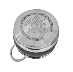 Zestaw garnków ze stali nierdzewnej Hoffner 6 el HF-4452 Czarny