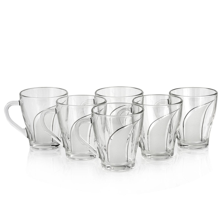 Komplet kubków do kawy, herbaty 220 ml PŁETWA