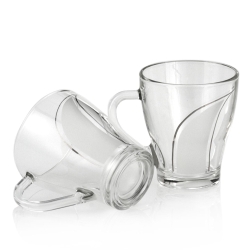 Komplet kubków do kawy, herbaty 220 ml PŁETWA