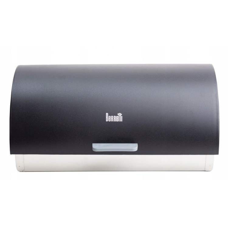 Chlebak pojemnik na chleb stal nierdzewna czarny Berretti La Pita BR-0239T