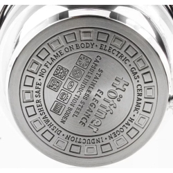 Zestaw garnków ze stali nierdzewnej Hoffner 10 el HF-4467 Matowy