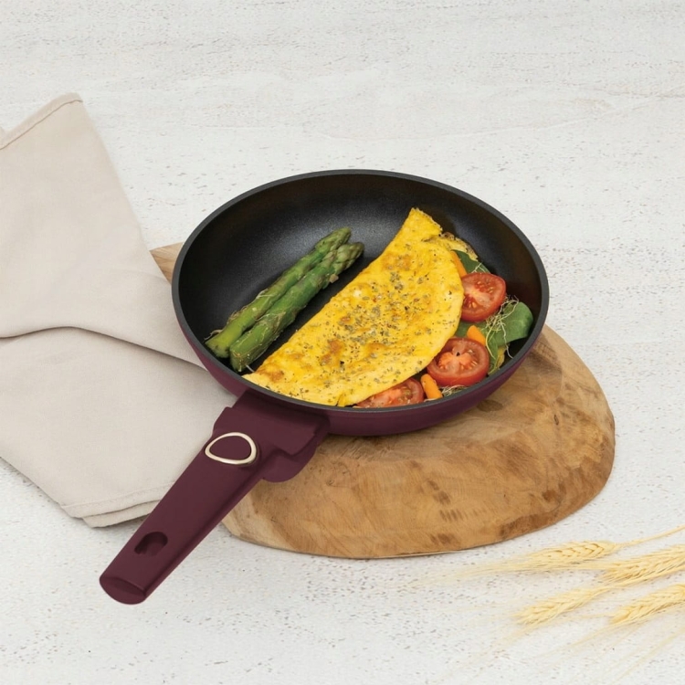 Patelnia granitowa tradycyjna 20cm Berlinger Haus Leonardo BH-8022