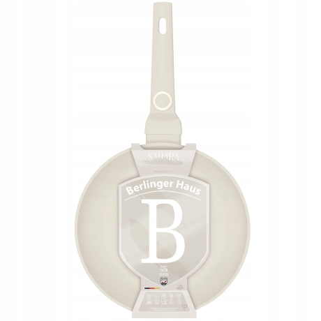 Przejdź do produktu Patelnia tytanowa tradycyjna 24cm Berlinger Haus Sahara BH-8053
