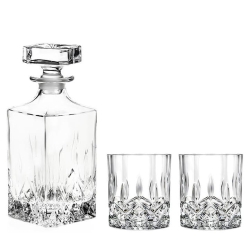 Zestaw do whisky szklanki karafka RCR OPERA 1+2