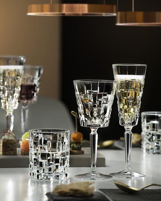 Zestaw komplet kieliszków do wina i szampana RCR Etna 18el