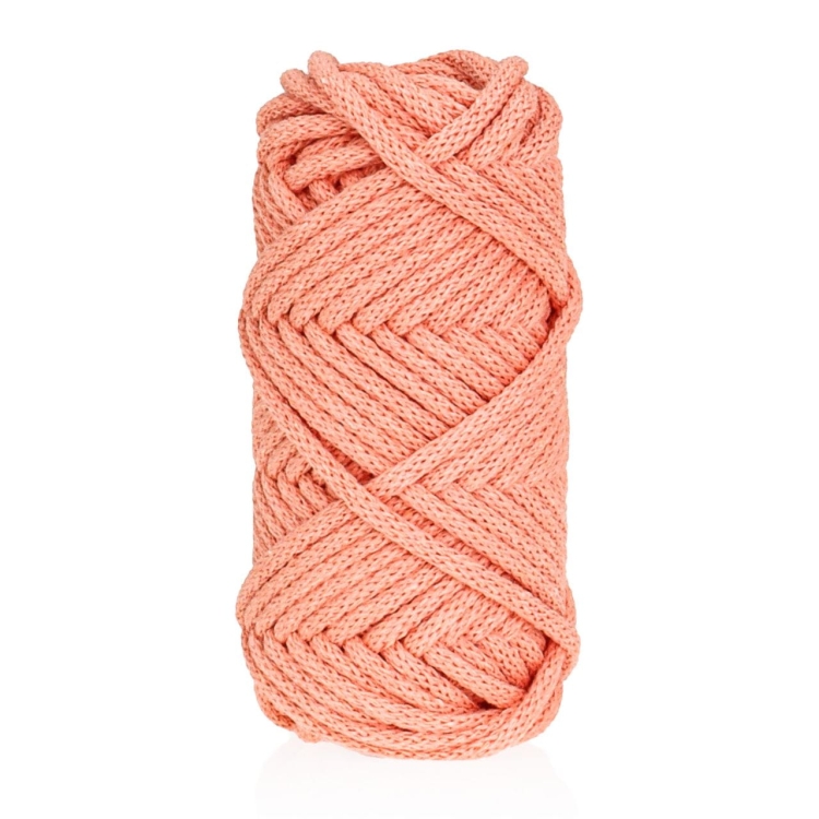 Sznurek do rękodzieła makramy z rdzeniem Łososiowy 3mm 20m