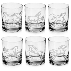 Szklanki do whisky KONIE (C847) 300 ml 6 szt. w pudełku szklanka.pl