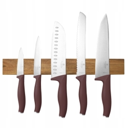 Komplet noży z wieszakiem magnetycznym Berlinger Haus Leonardo 6el. BH-2944