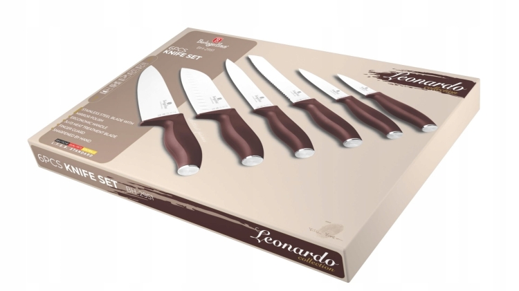 Zestaw noży Berlinger Haus noże leonardo BH-2951
