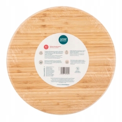 Deska bambusowa okrągła do serów przekąsek serwowania Altom Design 30cm