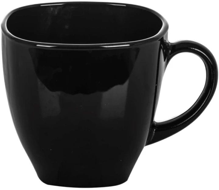 LUMINARC Carine CZARNY komplet kawowy 220ml 12el