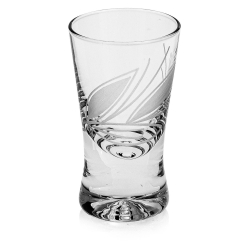 Kieliszki do wódki 25ml Listek 6szt. w pudełku Szklanka.pl
