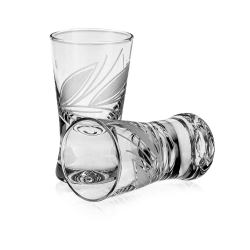Kieliszki do wódki 25ml Listek 6szt. w pudełku Szklanka.pl