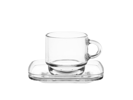 Przejdź do produktu Komplet do espresso LAV Cozy 70ml 12szt 6 osób - szklane filiżanki