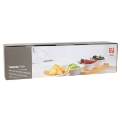 Małe porcelanowe miseczki 8x6cm dipówka na sosy małe desery 4szt