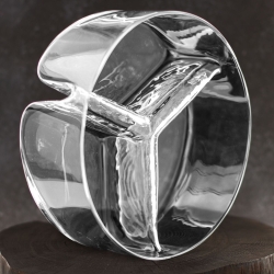 Salaterka trójdzielna na przekąski, słodycze KROSNO 24 cm (SM)