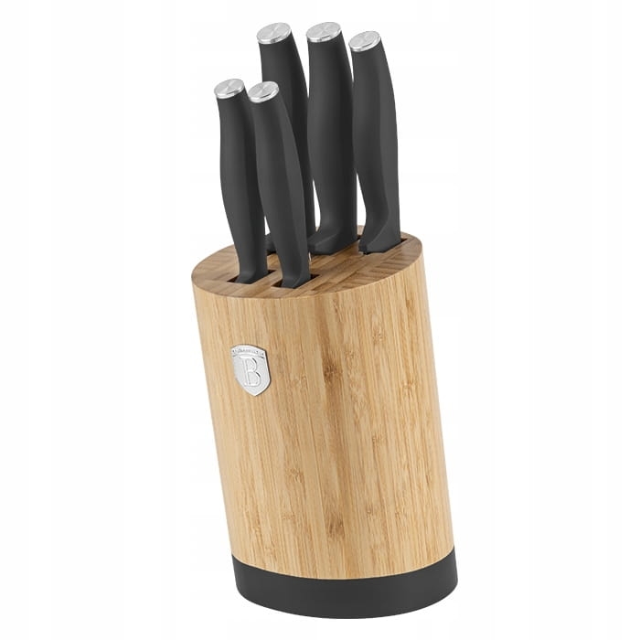 Noże w bloku stojaku Berlinger Haus Matte black BH-2753