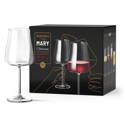Kieliszki do wina czerwonego BOHEMIA Mary 600ml 6szt