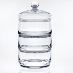 Komplet pojemników kuchennych z przykrywką KROSNO Glamour