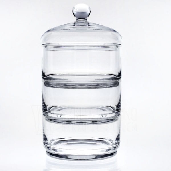 Komplet pojemników kuchennych z przykrywką KROSNO Glamour