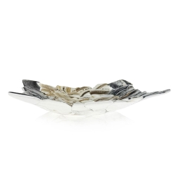 Ekskluzywna kwadratowa szklana patera na owoce pizze 30cm "44A"