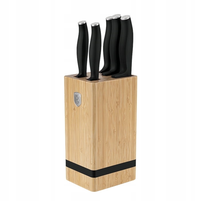 Noże w bloku stojaku Berlinger Haus Matte Black BH-2971