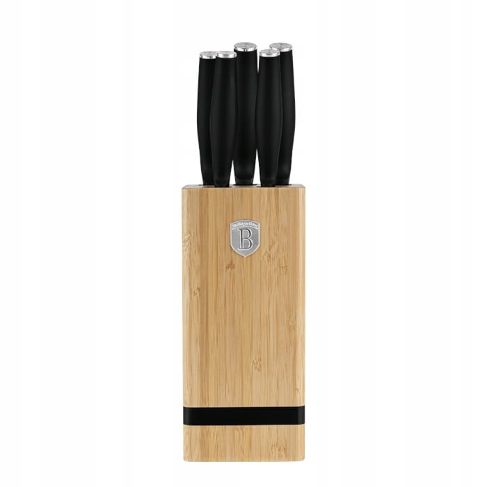 Noże w bloku stojaku Berlinger Haus Matte Black BH-2971
