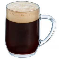 Solidny klasyczny GŁADKI kufel z uchem do piwa LUMINARC Haworth 570ml 1szt