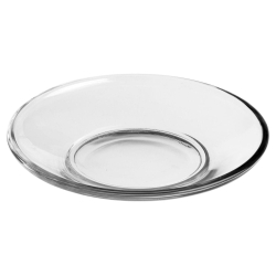 Spodek szklany okrągły podstawka 11cm | 6szt