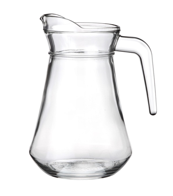 Dzbanek szklany z rączką do napojów Glasmark Press 1,25L