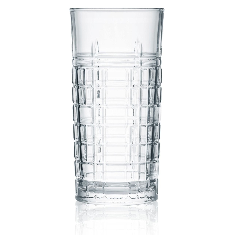 Szklanki wysokie long drink do drinków, soku, wody AMBITION Jack 350ml 6szt