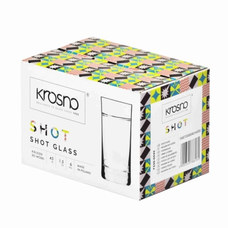 Przejdź do produktu Kieliszki do wódki KROSNO Shot 40/45 ml (7330)