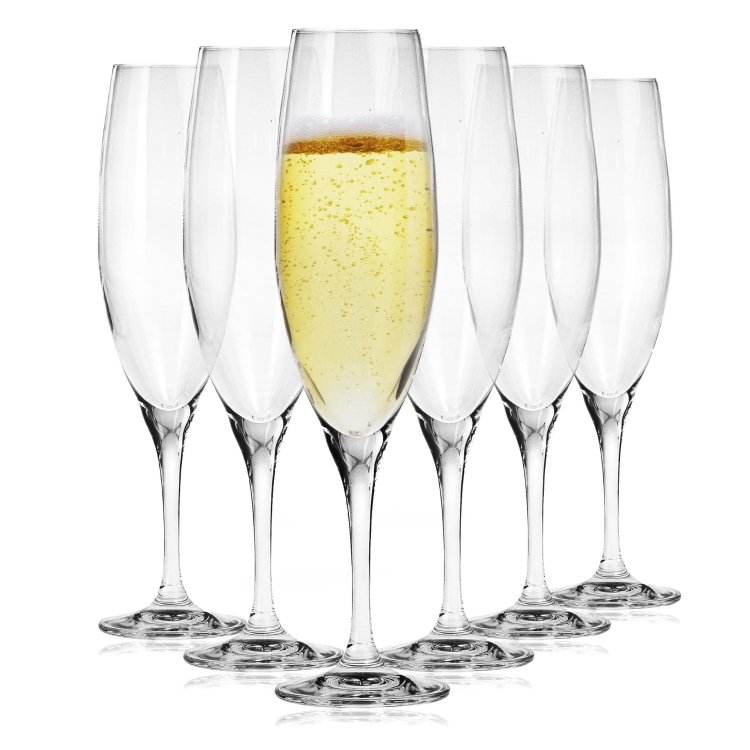 Komplet zestaw KROSNO 36el. szklanki Elite + kieliszki Venezia