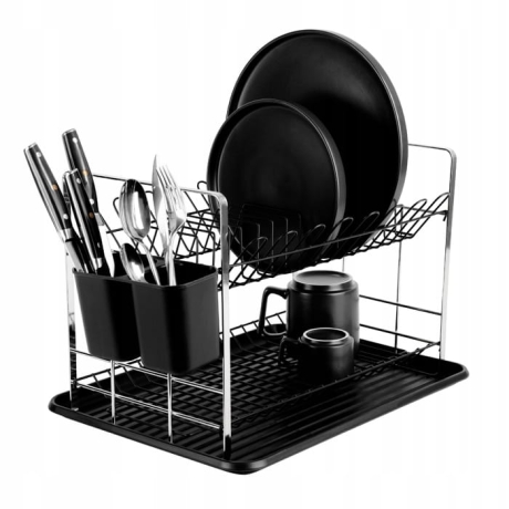 Przejdź do produktu Suszarka do naczyń ociekacz Berlinger Haus matte black BH-8597