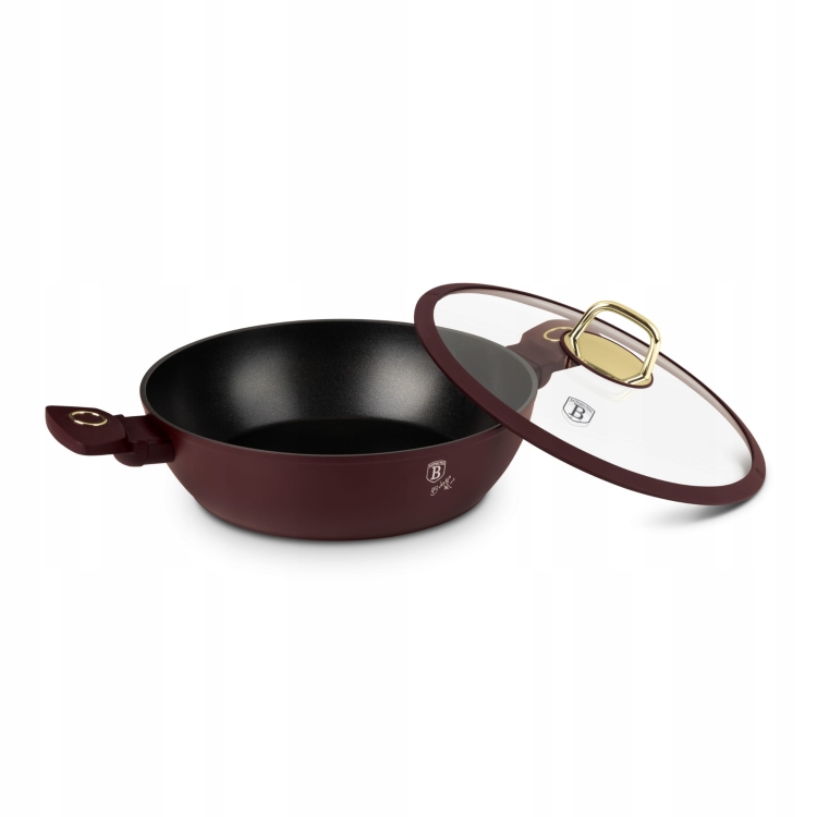 Garnek z pokrywką 28cm 3,8L Berlinger Haus Leonardo BH-8038