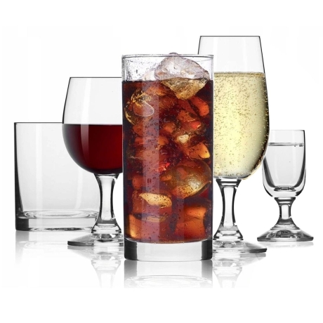 Przejdź do produktu Komplet zestaw kieliszków i szklanek KROSNO Balance 30el.