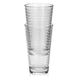 TG TURID Trójkąty ozdobne szklanki wysokie 360ml 6szt