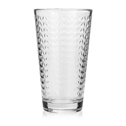TG TURID Trójkąty ozdobne szklanki wysokie 360ml 6szt