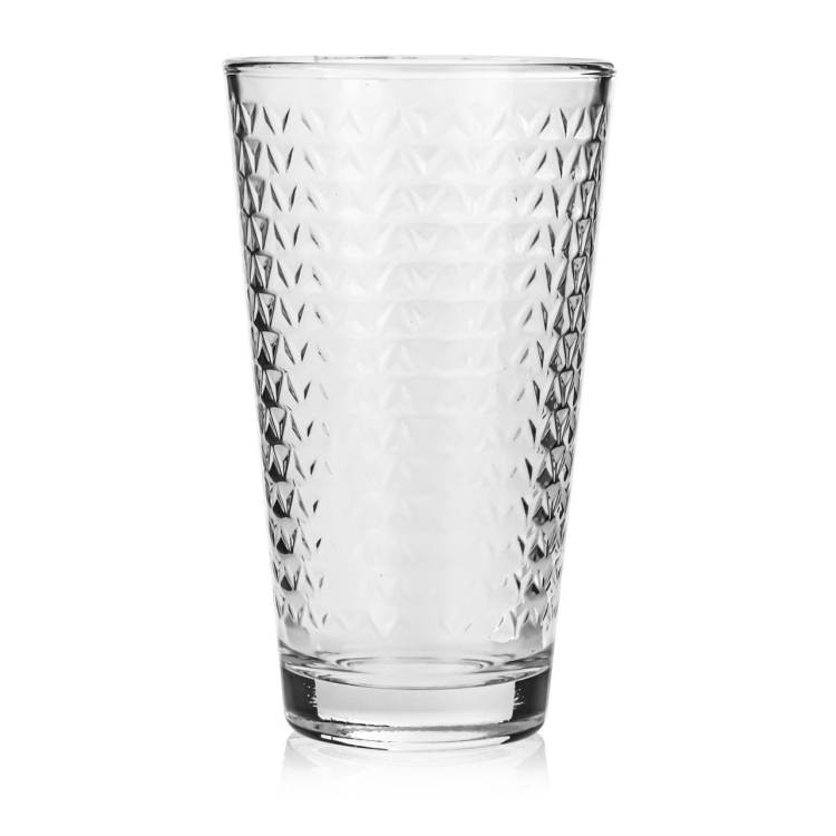 TG TURID Trójkąty ozdobne szklanki wysokie 360ml 6szt