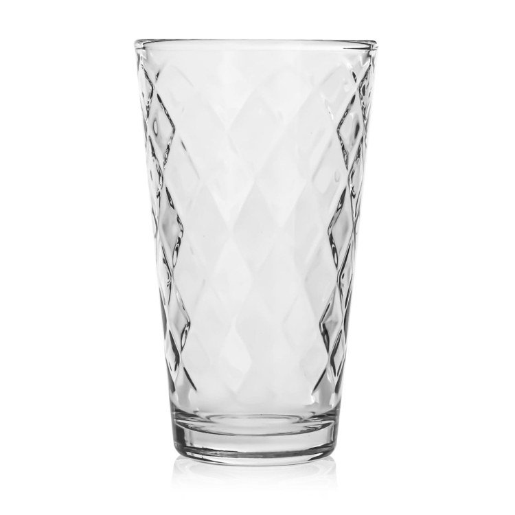 TG LOTTE Romby ozdobne szklanki wysokie 370ml 6szt