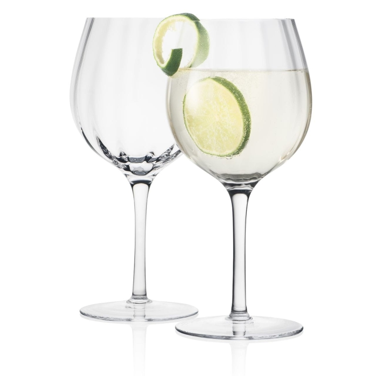 Amber Glass CG200 Kieliszki typu copa Gin&Tonic do koktajli i ginu 2x600ml