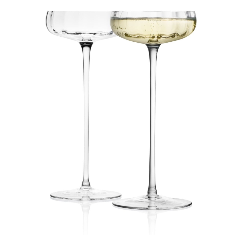 Amber Glass CG100 Kieliszki typu coupette do szampana i koktajli 2x170ml